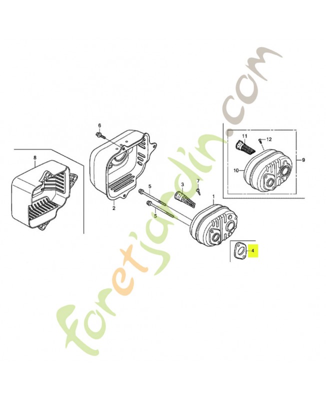 Joint de pot d’échappement