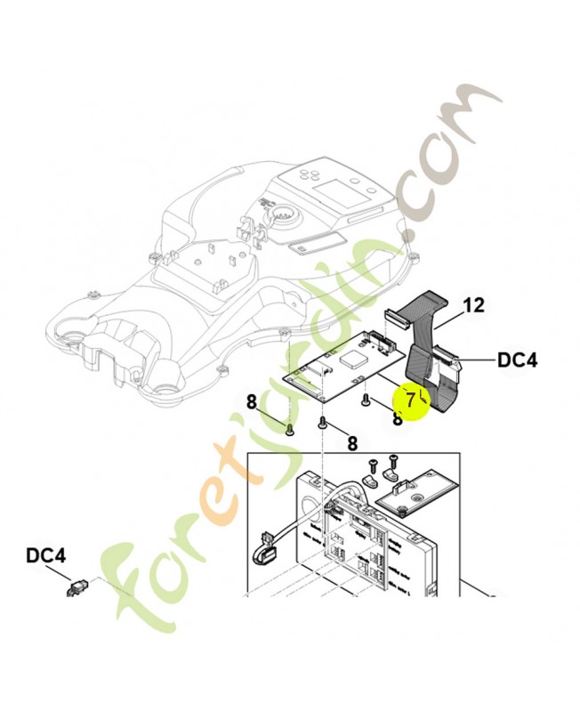 Platine c-module 6301-430-5260- Pièce détachée Stihl / Vicking Platine c-module 6301-430-5260- Pièce détachée Stihl / Vicking