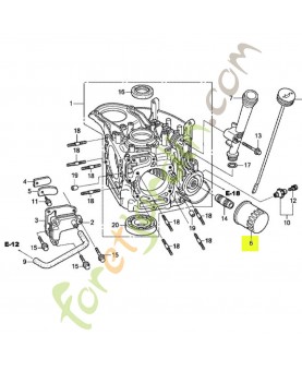 Cartouche de filtre à huile