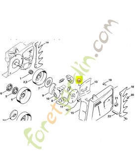 Rivet 3x8 stihl réf :...