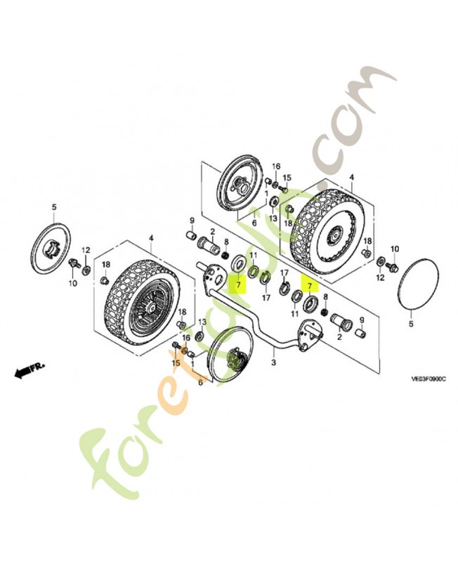 Capuchon de couvercle