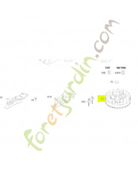 595414 volant moteur