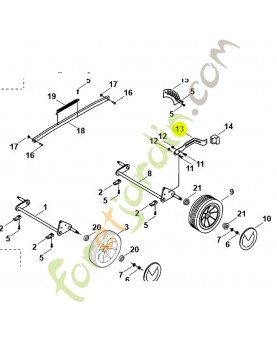 Levier ht de coupe stihl réf : 6103-703-6701