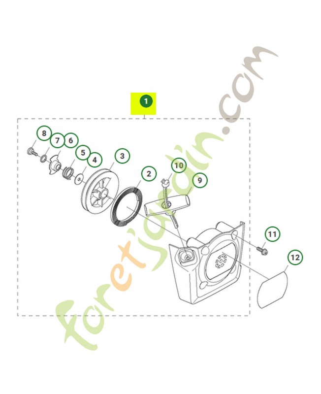 Lanceur complet Husqvarna