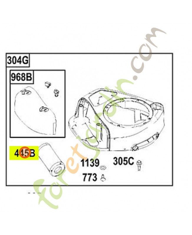 594201 element filtre a air