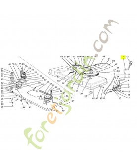 Levier d'enclenchement