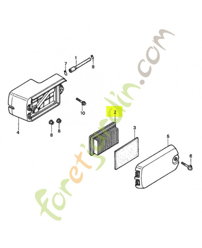 Element de filtre a air