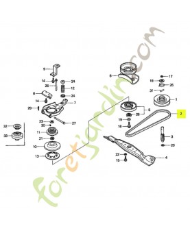 COURROIE EN V (M-33)