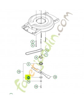 Rondelle husqvarna réf : 295674401