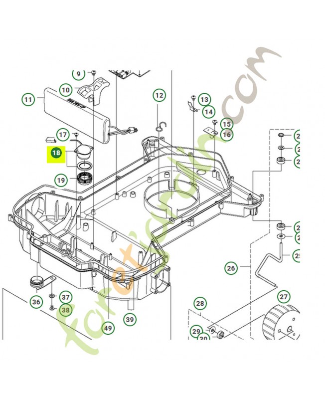 Haut parleur Alarme 230 ACX