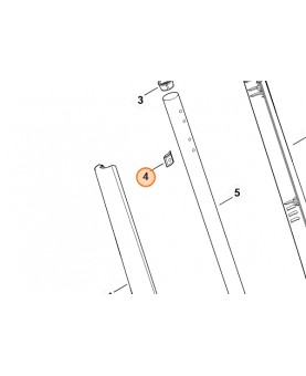 pièce guideage stihl