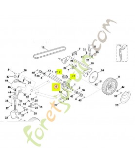Transmission Stihl ref. 6361-640-0100