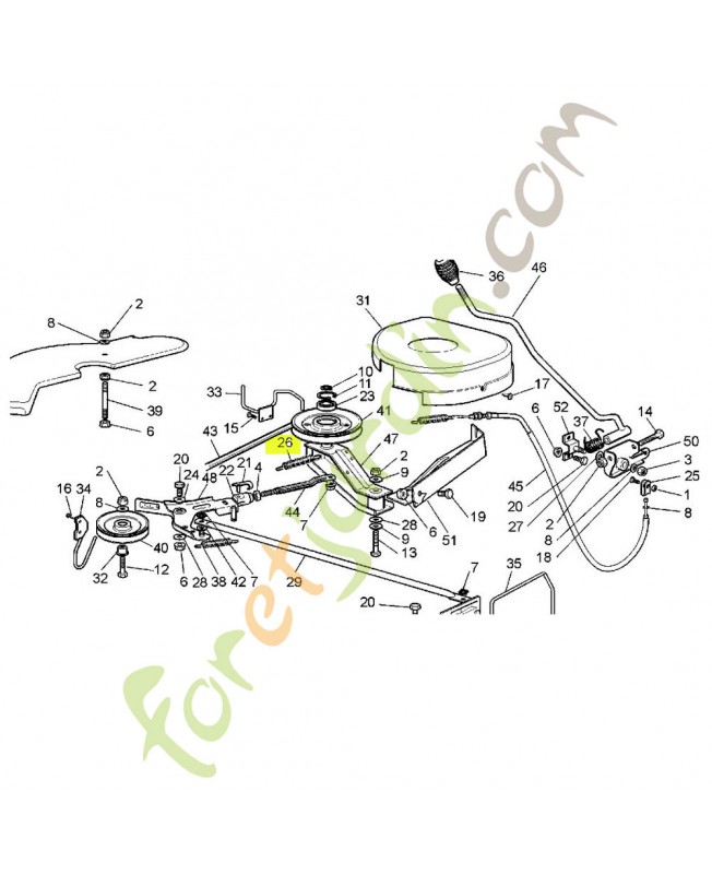Ressort réf. Honda CG22450500H0