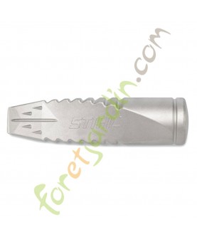 Coin vrillé en aluminium Stihl réf. 0000-881-2221