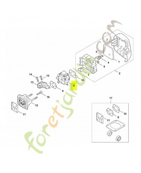 Carburateur c1q-s 282