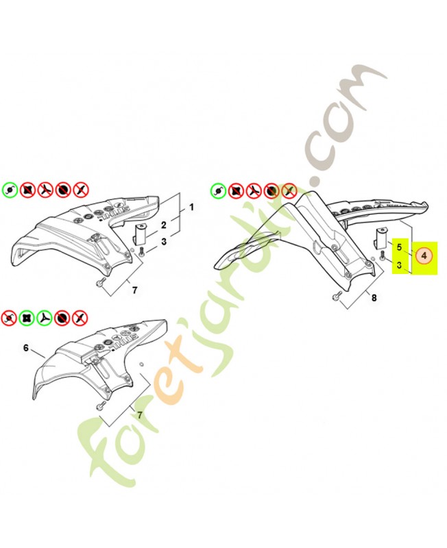 Capot protecteur ø 560
