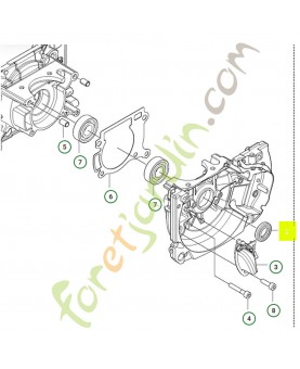 Joint 15x26x5,3 husqvarna référence 589210301
