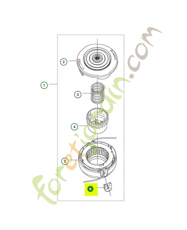 Œillet 50 pièces husqvarna réf : 501330401