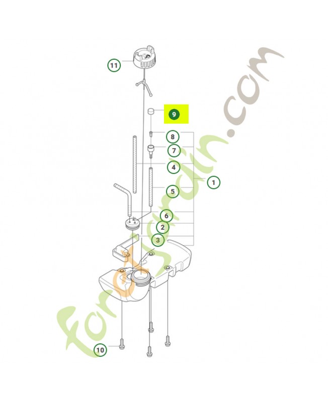 Filtre husqvarna réf : 575484601