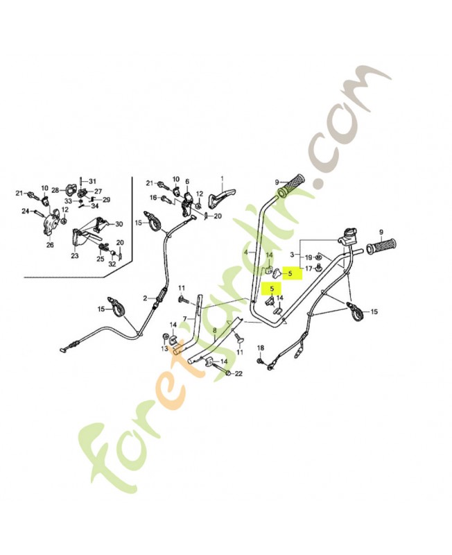 Prise superieure de raccord