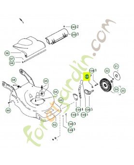 Rondelle husqvarna 24x13x1.0