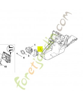 Douille Stihl réf. 1119-123-7502
