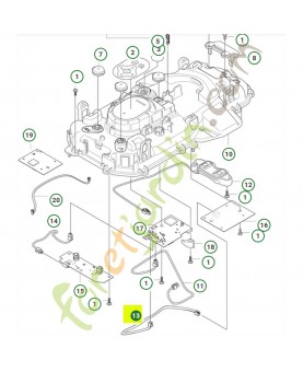 Cable 536253903- Pièce détachée Husqvarna