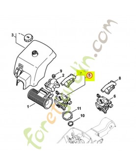 Carburateur c1q-s127 stihl ref. 1129-120-0654