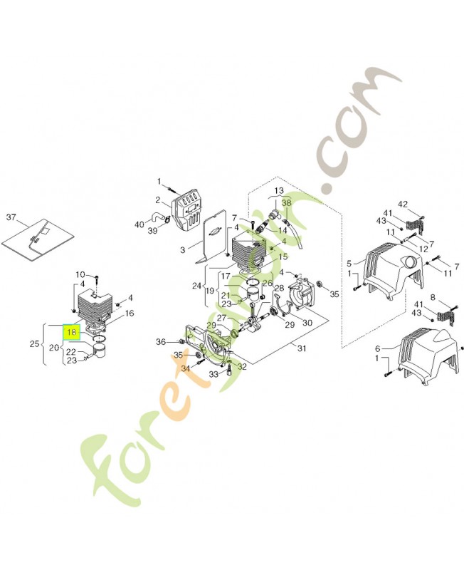 Segments  Honda AL3123180