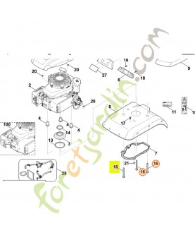 Vis a six pans m8x85