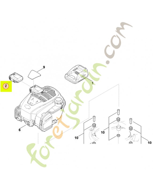 Batterie B&S s-10,8 volts