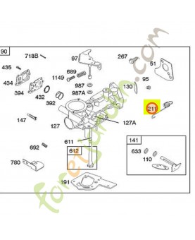 691289 Ressort ralenti