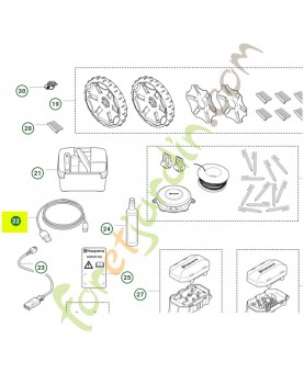 Ensemble de câblage usb  546458201