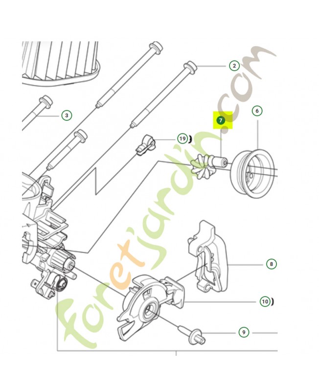 Durite essence 534138001