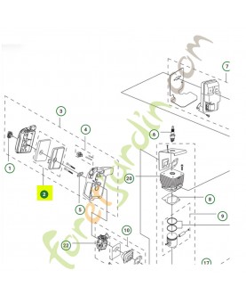 Filtre a air 535316301