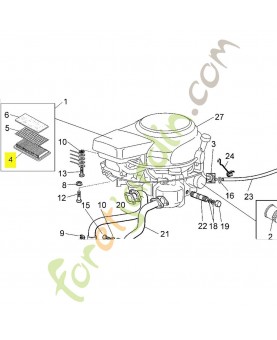 Élément de filtre à air