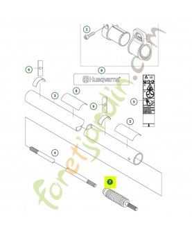 Rotule husqvarna réf: 586304402