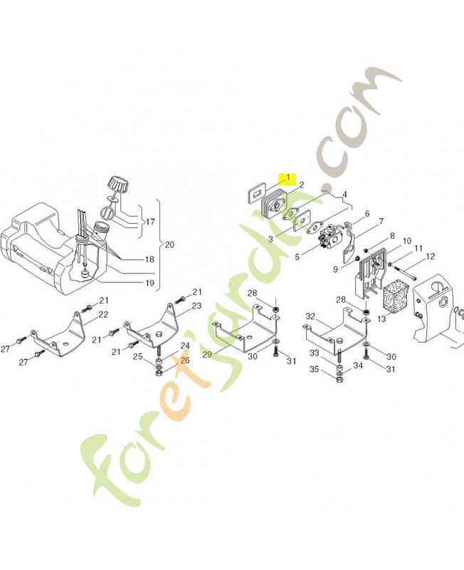 Joint de pipe d’admission
