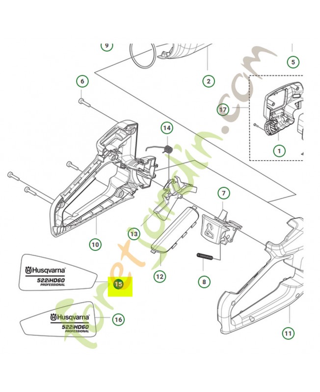 Autocollant  522ihd60 wi