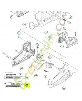 Autocollant 522ihdr60 w