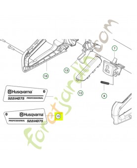 Autocollant 522ihdr60