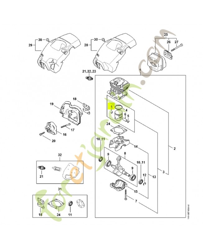 Circlips  9463-650-1000- Pièce de détachée Sithl