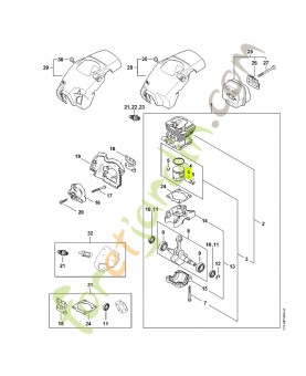 Axe du piston 10x6,5x23 1139-034-1500 - Pièce de détachée Sithl