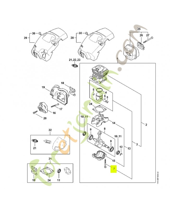 Vis cylindrique IS D5x55 9075-478-4258- Pièce détachée Stihl Vis cylindrique IS D5x55 9075-478-4258- Pièce détachée Stihl