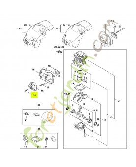 Vis cylindrique IS-D5x24 9075-478-4159 - Pièce de détachée Sithl
