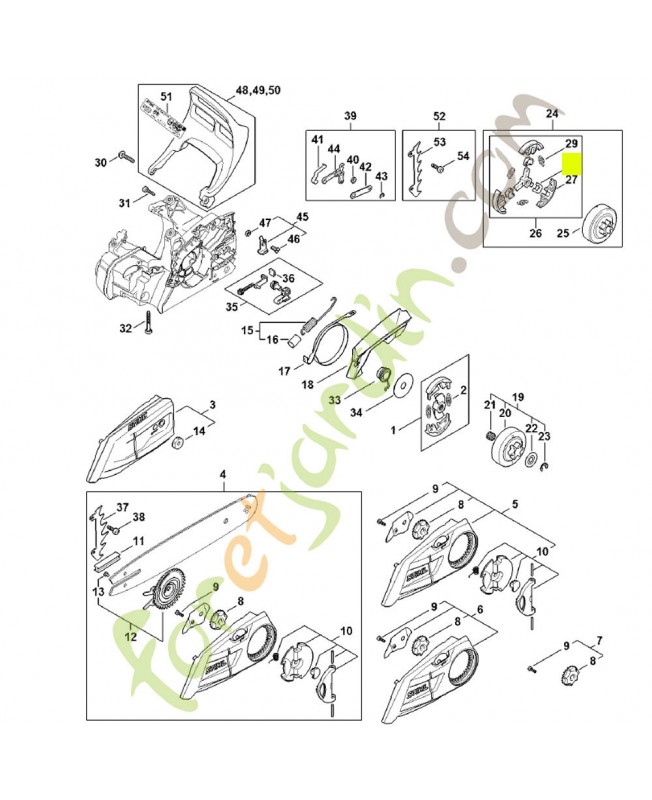 Pièce de fixation 1127-162-3000- Pièce de détachée Sithl