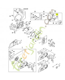 Ressort de tension Stihl 0000-997-5515