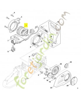 Moteur électrique Stihl ref. 1254-600-0270
