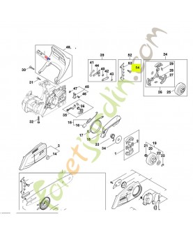 Vis cylindrique 5x16 Stihl...