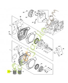 Câble de lancement Ø 3 mm x 30,5 m 0000-930-2208- Pièce de détachée Sithl